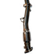 Load image into Gallery viewer, Turbo XS 02-07 WRX-STi / 04-08 Forester XT High Flow Catted Downpipe - Side View