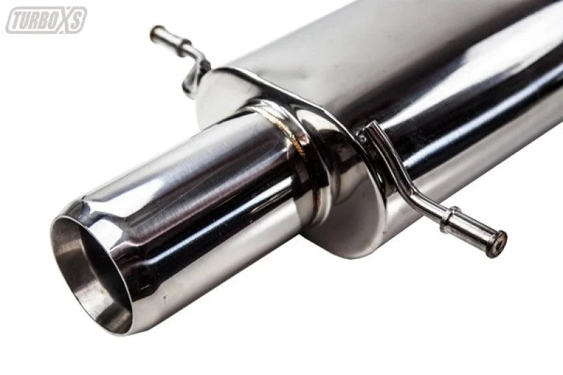 Turbo XS 02-07 WRX-STi Rear Muffler Assembly - Main Product View