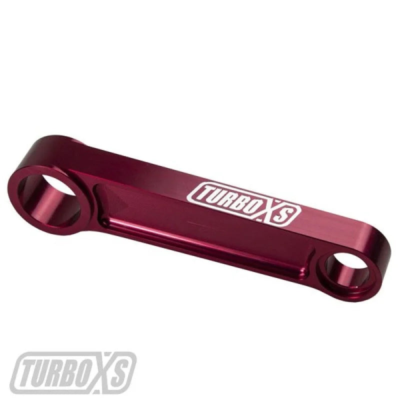 Turbo XS 02-14 Subaru WRX/STi Pitch Stop Mount - Red - Side View
