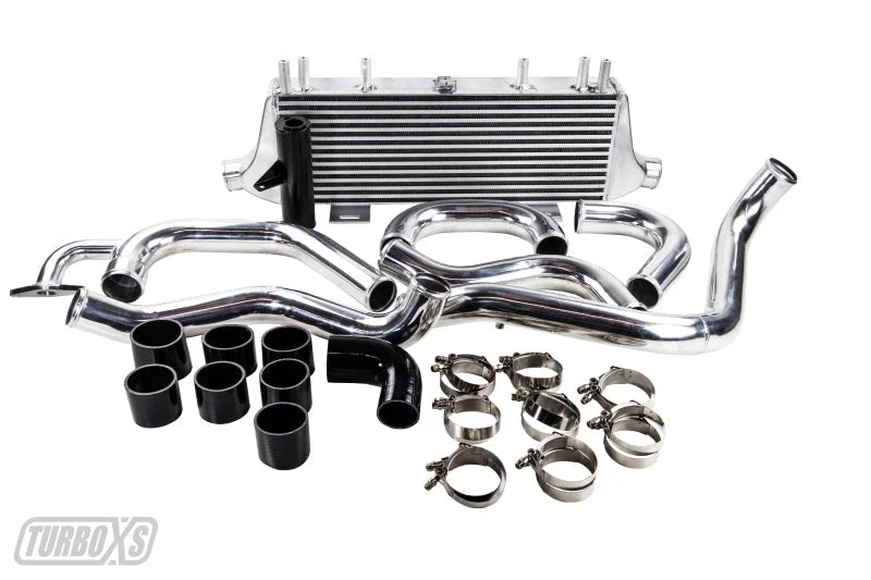 Turbo XS 06-07 WRX/STi Front Mount Intercooler *Use Factory BOV/BOV NOT INCLUDED* - Back View