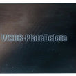 Load image into Gallery viewer, Turbo XS 08-14 Subaru WRX/STi Billet Aluminum License Plate Delete Black Machined WRX Logo - Side View