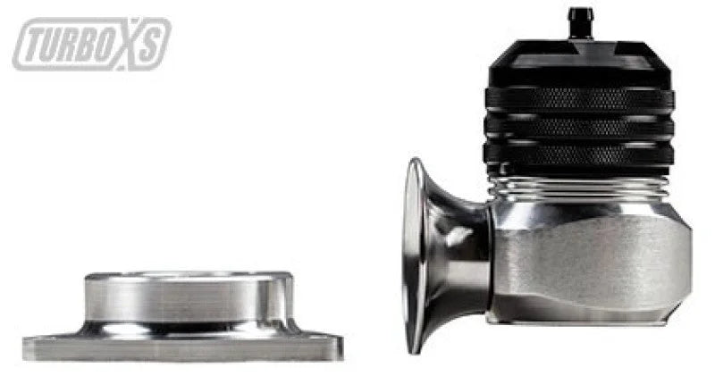 Turbo XS 09-11 Hyundai Genesis Coupe 2.0T Blow Off Valve and Adapter Kit - Side View