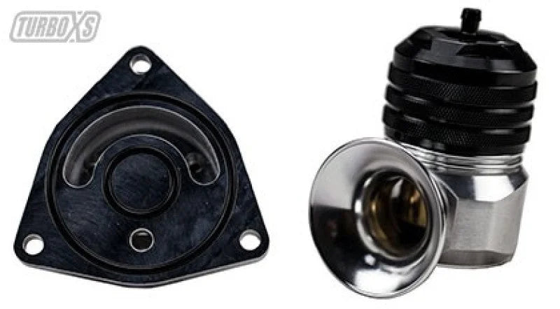 Turbo XS 09-11 Hyundai Genesis Coupe 2.0T Blow Off Valve and Adapter Kit - Installation View