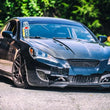 Load image into Gallery viewer, Turbo XS 09-14 Hyundai Genesis Coupe License Plate Relocation Kit - Side View
