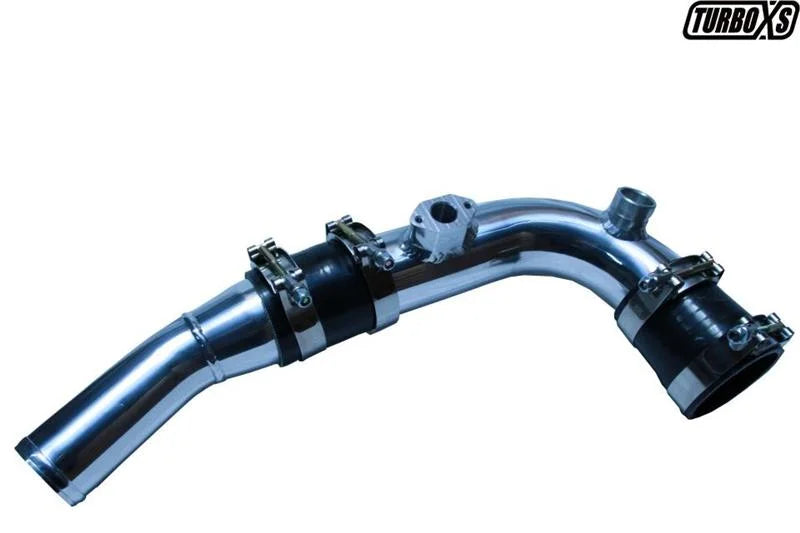 Turbo XS 10+ Hyundai Genesis TXS Type H Blow Off Valve Kit; Pipe Kit-Valve Not Incl - Back View