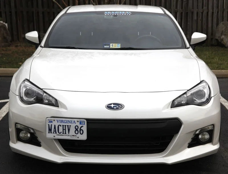 Turbo XS 13-16 Subaru BRZ/Scion FR-S License Plate Relocation Kit - Side View