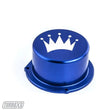 Load image into Gallery viewer, Turbo XS 15-16 Subaru WRX Billet Aluminum Vacuum Pump Cover - Blue - Main Product View