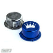 Load image into Gallery viewer, Turbo XS 15-16 Subaru WRX Billet Aluminum Vacuum Pump Cover - Blue - Installation View