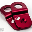 Load image into Gallery viewer, Turbo XS 15-16 Subaru WRX/STI Billet Aluminum Radiator Stay - Red - Main Product View
