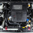 Load image into Gallery viewer, Turbo XS 15-16 Subaru WRX/STI Billet Aluminum Radiator Stay - Red - Side View