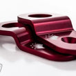 Load image into Gallery viewer, Turbo XS 15-16 Subaru WRX/STI Billet Aluminum Radiator Stay - Red - Additional View 5