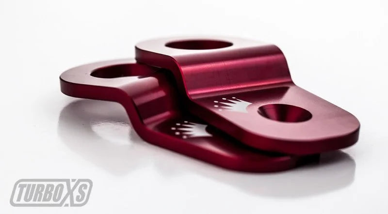 Turbo XS 15-16 Subaru WRX/STI Billet Aluminum Radiator Stay - Red - Additional View 5
