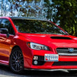 Load image into Gallery viewer, Turbo XS 15-17 Subaru WRX/STI License Plate Relocation Kit - Back View