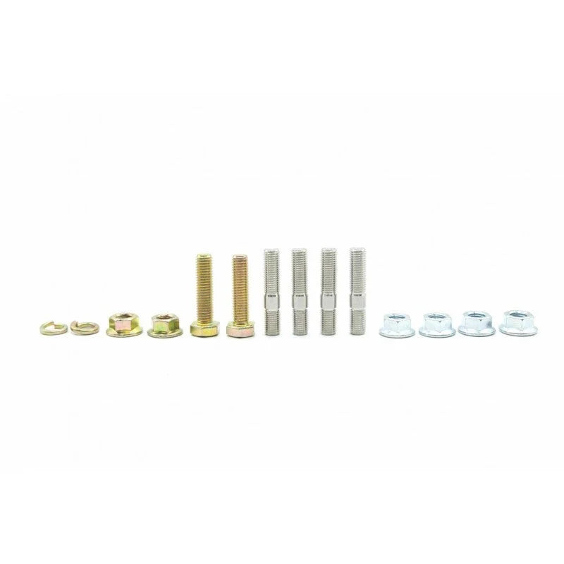 Turbo XS 15-21 Subaru WRX Front Pipe Hardware Kit - Side View