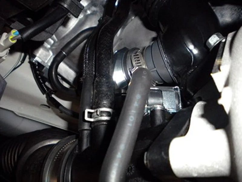 Turbo XS 15-21 Subaru WRX Recirculating Bypass Valve Type XS - Black - Side View