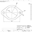 Load image into Gallery viewer, Turbo XS 2-Bolt High Temperature Exhaust Gasket 76mm/3in ID (Single)