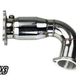 Load image into Gallery viewer, Turbo XS 2015+ Subaru WRX Front Pipe w/ Catalytic Converter - Main Product View