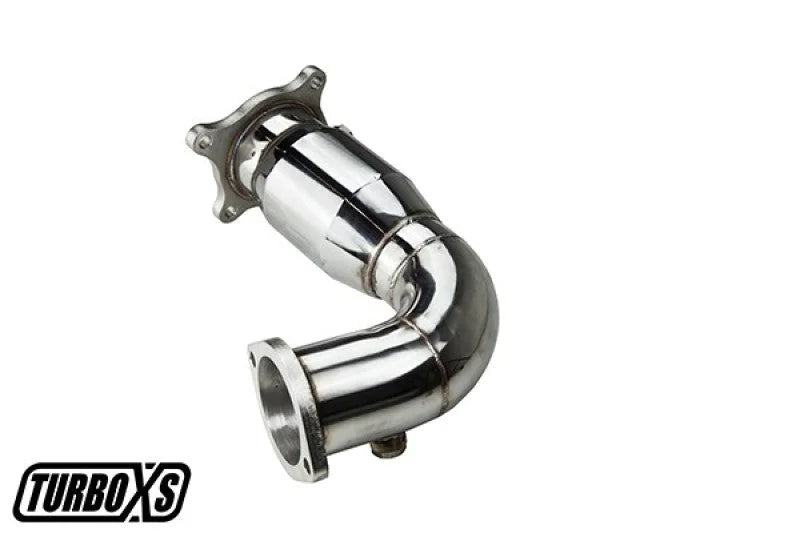 Turbo XS 2015+ Subaru WRX Front Pipe w/ Catalytic Converter - Detail View