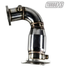Load image into Gallery viewer, Turbo XS 2015 Subaru WRX M/T Catted Front Pipe - Back View