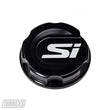 Load image into Gallery viewer, Turbo XS 2016+ Honda Civic Black Oil Cap - Main Product View