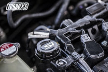 Load image into Gallery viewer, Turbo XS 2016+ Honda Civic Black Oil Cap - Back View