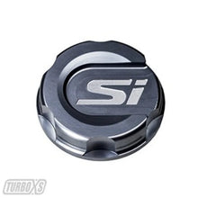 Load image into Gallery viewer, Turbo XS 2016+ Honda Civic Grey Oil Cap - Main Product View