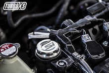 Load image into Gallery viewer, Turbo XS 2016+ Honda Civic Grey Oil Cap - Back View