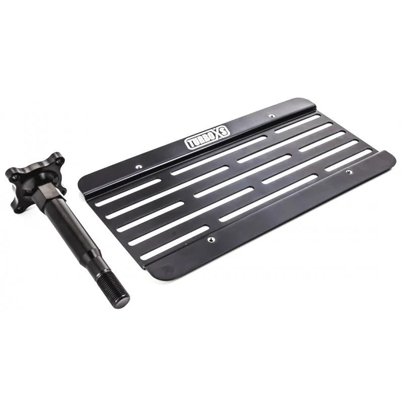 Turbo XS 22-23 Subaru BRZ/Toyota GR86 Towtag License Plate Relocation Kit - Detail View
