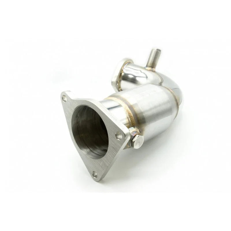 Turbo XS 22-24 Subaru WRX 304SS Front Pipe w/High Flow Catalytic Converter (Front Section) - Main Product View