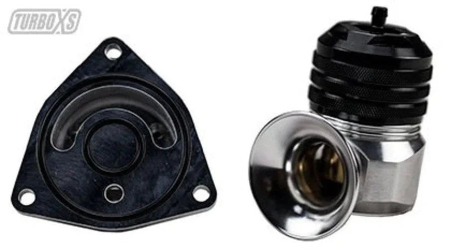 Turbo XS 09-11 Hyundai Genesis Coupe 2.0T Blow Off Valve and Adapter Kit - Installation View