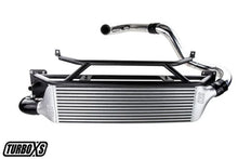 Load image into Gallery viewer, Turbo XS FMIC for 15-16 Subaru WRX - Polished Pipes - Main Product View