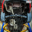 Load image into Gallery viewer, Turbo XS Mazdaspeed3 Cat Back Exhaust - Side View