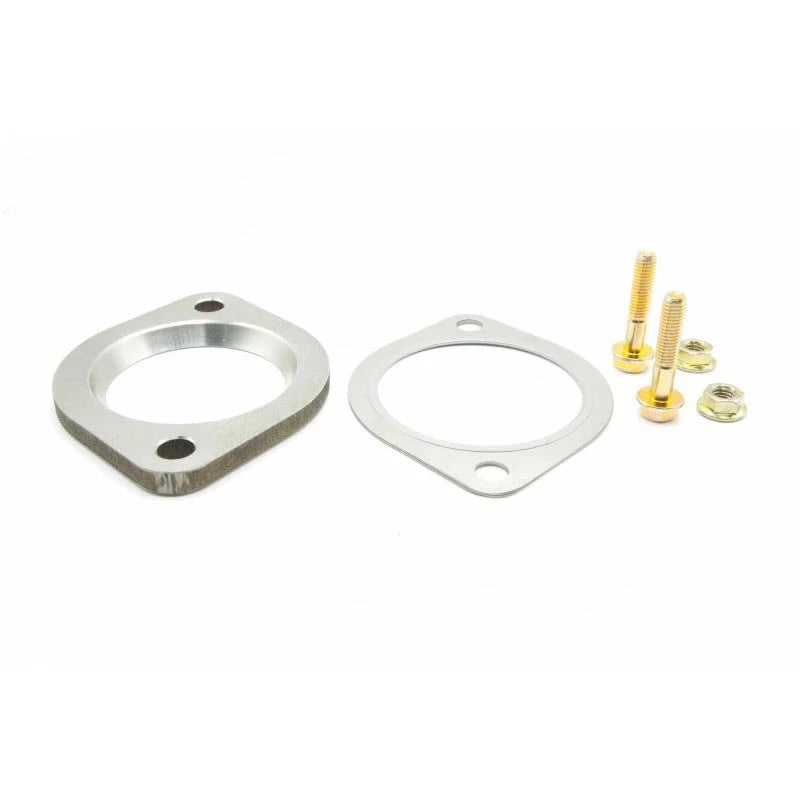 Turbo XS Subaru OEM Downpipe to 3in Cat-Back Adapter w/Stainless Steel Exhaust Gasket - Side View