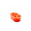 Load image into Gallery viewer, Turbo XS Universal 12mm Two Position Polyurethane Exhaust Hanger - Red