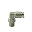 Load image into Gallery viewer, Turbosmart 1/8 NPT to 90 Degree 1/4 pushloc Stainless Steel - Main Product View