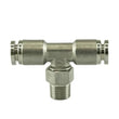 Load image into Gallery viewer, Turbosmart 1/8 NPT to TEE 1/4 Pushloc Stainless Steel - Main Product View