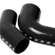 Load image into Gallery viewer, Turbosmart 45 Reducer Elbow 2.75in-3.00in - Black
