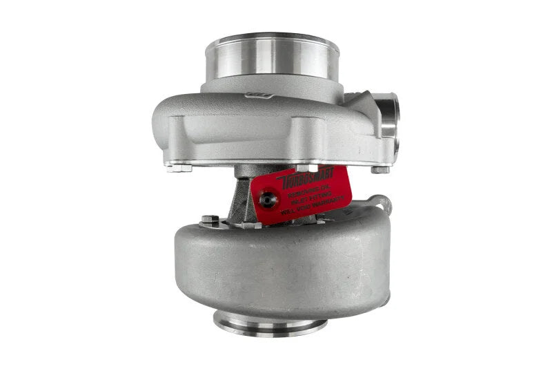Turbosmart 6870B (Kompact) D4 1.00AR Externally Wastegated TS-1 Turbocharger - Side View