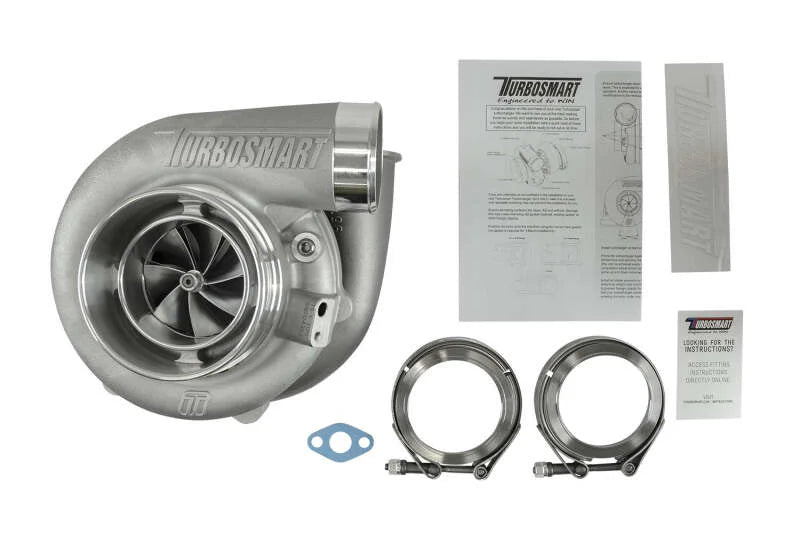 Turbosmart 7170 V-Band 0.96AR Externally Wastegated TS-1 Turbocharger - Side View