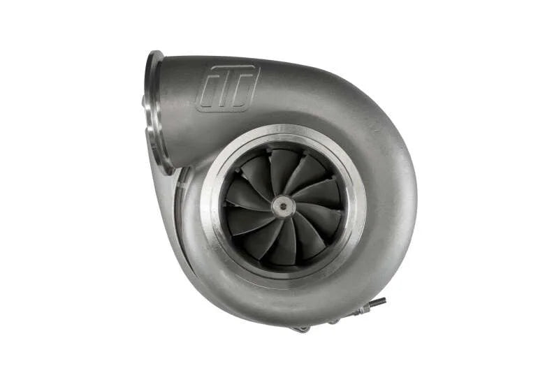 Turbosmart 8280 V-Band Reverse Rotation 0.96AR External Wastegate TS-1 Turbocharger - Back View