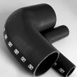 Load image into Gallery viewer, Turbosmart 90 Elbow 2.75 - Black Silicone Hose