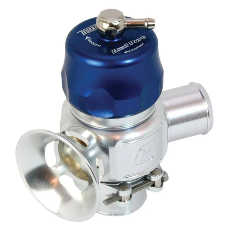 Turbosmart BOV Dual Port Uni 32mm-Black - Side View