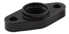 Load image into Gallery viewer, Turbosmart Billet Turbo Drain Adapter w/ Silicon O-Ring 52mm Mounting Holes - T3/T4 Style Fit - Side View