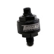 Load image into Gallery viewer, Turbosmart Billet Turbo Oil Feed Filter w/ 44 Micron Pleated Disc AN-4 Male to AN-4 ORB- Black - Main Product View