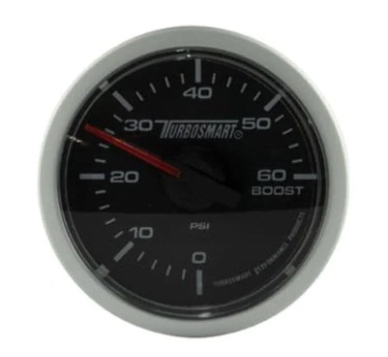 Turbosmart Boost Gauge 0-60PSI 52mm - Side View