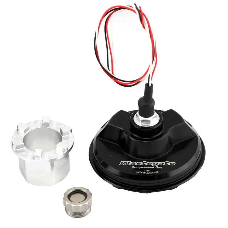 Turbosmart Gen-V WG38/40 CG 74mm Sensor Cap - Black - Side View