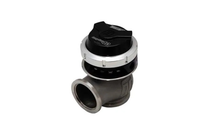 Turbosmart GenV CompGate40 7psi External Wastegate - Black - Side View