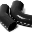 Load image into Gallery viewer, Turbosmart Hose 45 Deg Reducer Elbow 2.00-3.00 - Black
