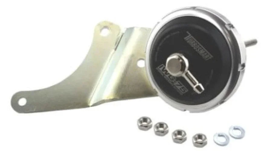 Turbosmart IWG75 K04 Leon 5psi Black Internal Wastegate Actuator - Side View