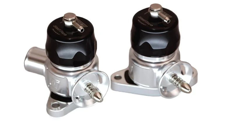 Turbosmart Nissan GTR R35 Dual Port Smart Port BOVs - Black - Side View